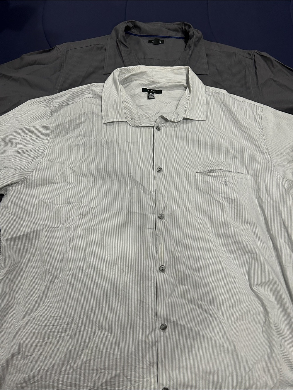 2 Men’s Short Sleeve Dress Shirts